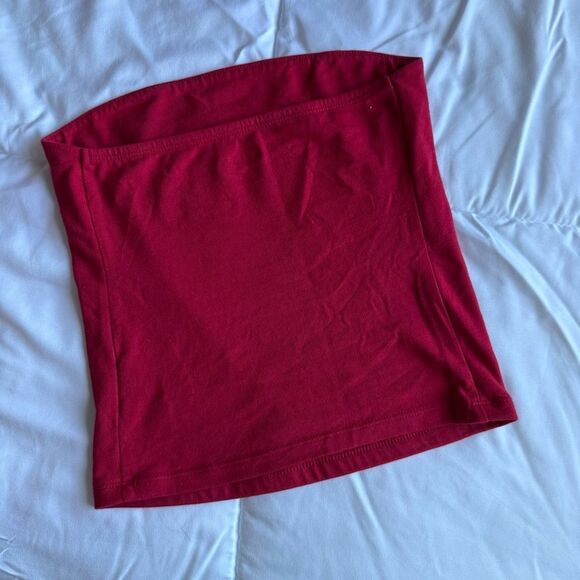 Wild Fable Red Graphic Tube Top, XXS - Picture 6 of 6